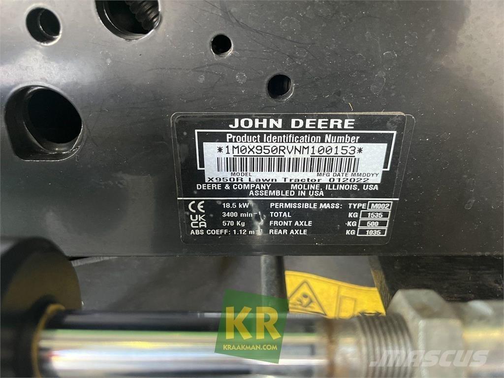 John Deere X950R 乗用・自走モア/芝刈り機
