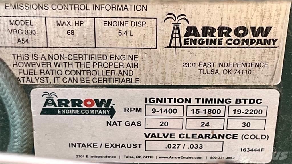 Arrow VRG330 エンジン