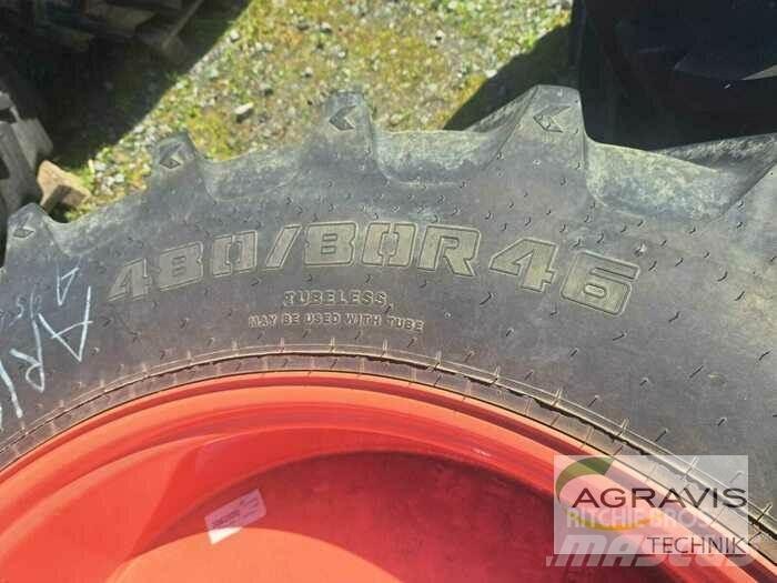  480/80R46 タイヤ、ホイル、リム
