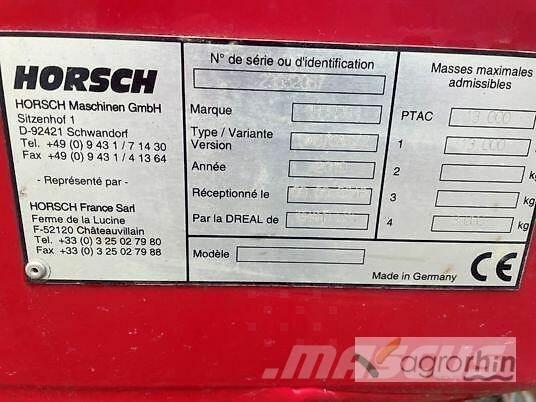  CHASSIS HORSCH PRONTO その他種蒔き機械とアクセサリー・アタッチメント