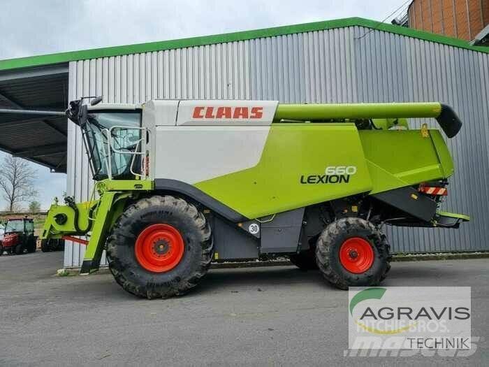 CLAAS LEXION 660 コンバイン