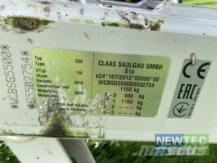 CLAAS VOLTO 1100 T テッダー・テッダーレーキ