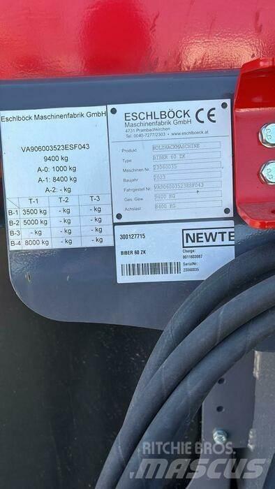Eschlböck BIBER 60 ZK ウッドスプリッターとカッター