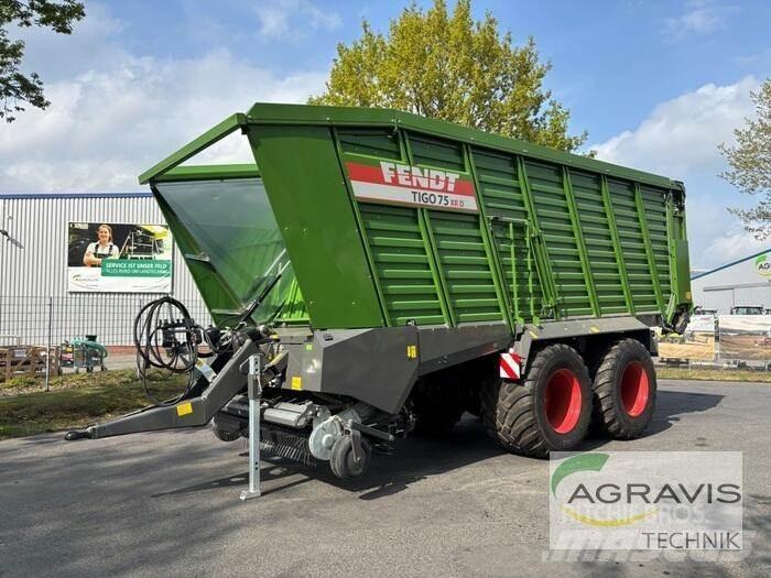 Fendt TIGO 75 XR セルフローディングトレーラー