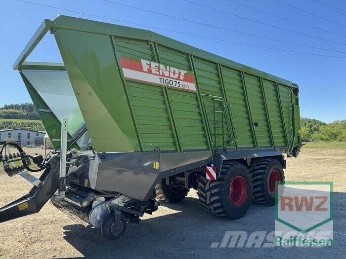 Fendt Tigo 75 XR-D セルフローディングトレーラー