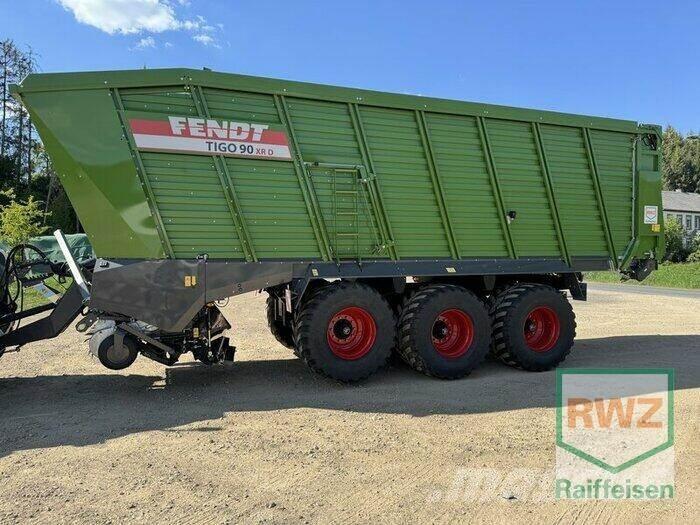 Fendt Tigo 90 XR-D セルフローディングトレーラー