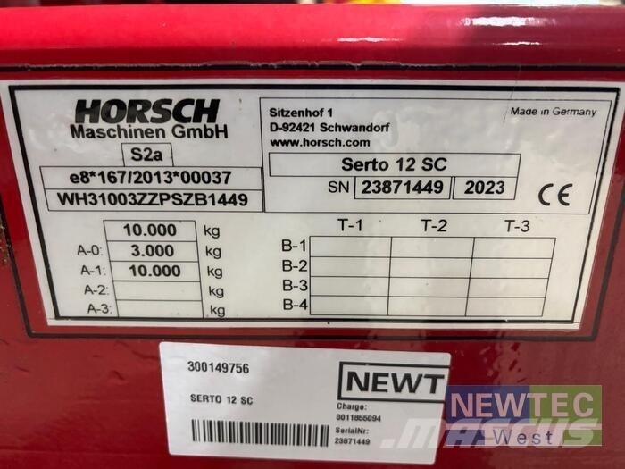 Horsch SERTO 12 SC ドリル