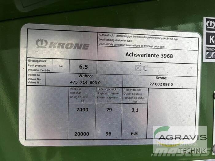Krone GX 440 セルフローディングトレーラー
