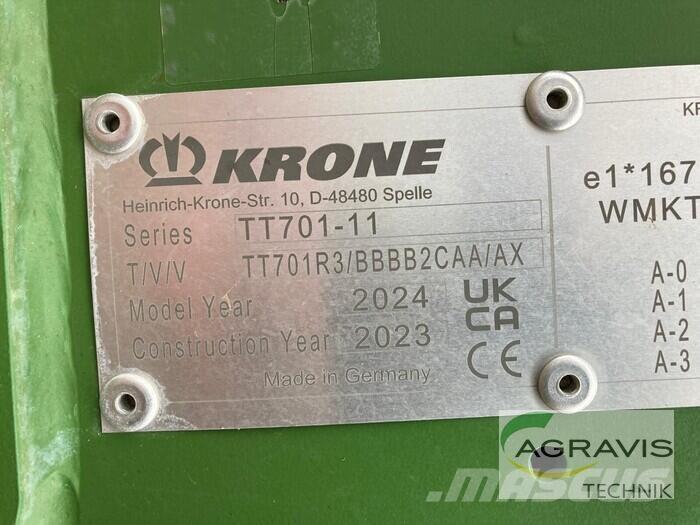 Krone TX 460 D セルフローディングトレーラー