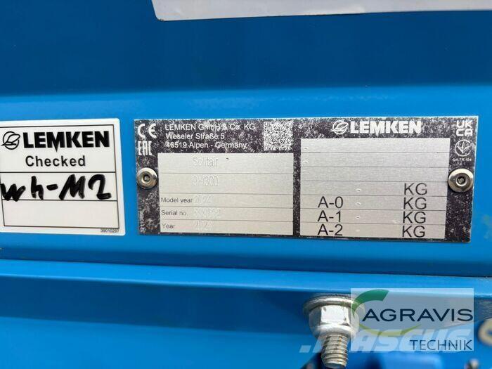 Lemken ZIRKON 12/300 パワーハローとロータリーハロー