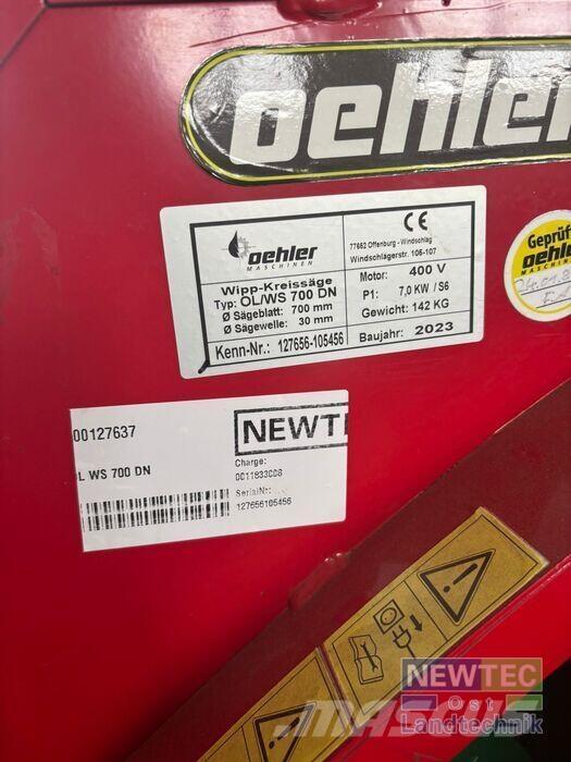 Oehler OL WS 700 DN ウッドスプリッターとカッター
