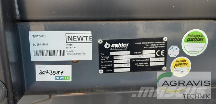 Oehler OL ZDK 180 U ダンプトレーラー