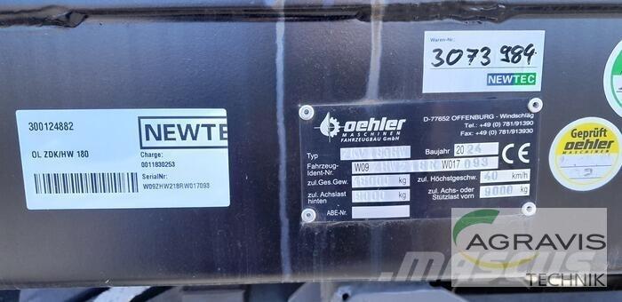 Oehler OL ZDK/HW 180 ダンプトレーラー