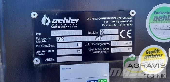 Oehler OL ZDK/HW 180 ダンプトレーラー