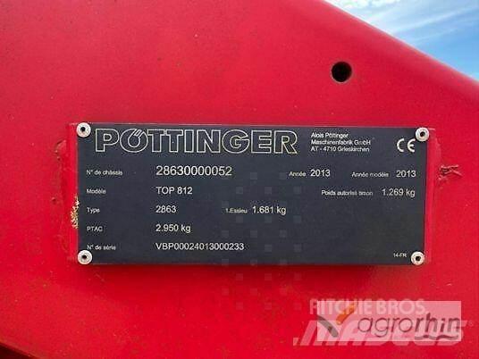 Pöttinger TOP 812 テッダー・テッダーレーキ