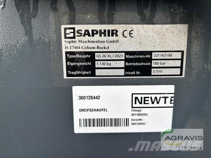 Saphir GREIFSCHAUFEL その他畜産機材とアクセサリー・アタッチメント