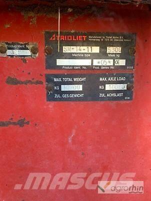 Trioliet SM-14 その他肥料用機材とアクセサリー・アタッチメント