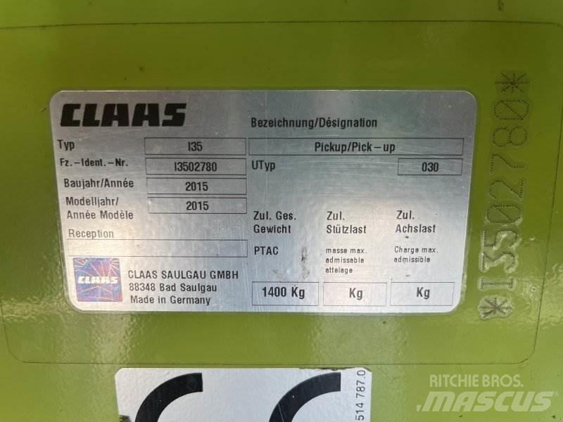 CLAAS Pick-Up コンバイン・ハーベスター・ヘッド