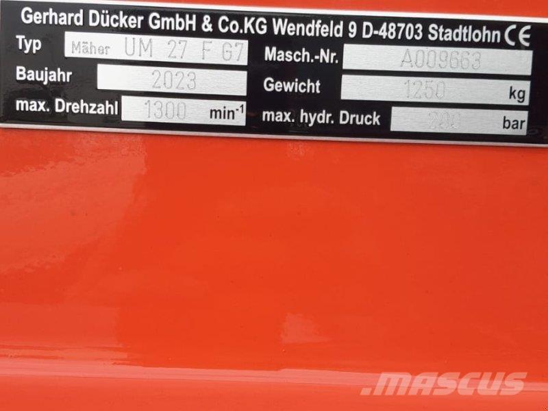 Dücker UM 27 コンポストターナー