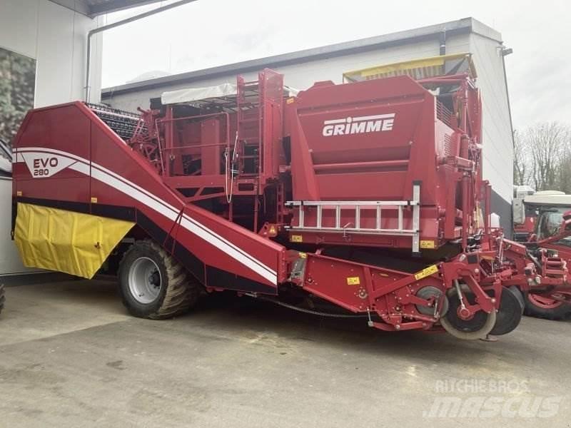 Grimme EVO 280 ジャガイモ収穫機・掘取機