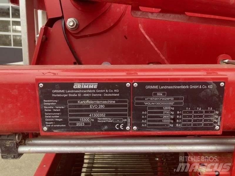 Grimme EVO 280 ジャガイモ収穫機・掘取機