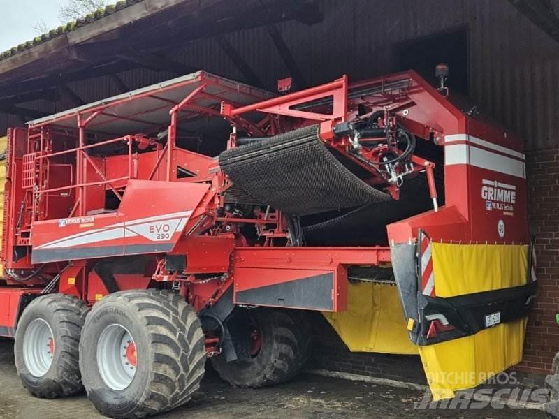 Grimme EVO 290 ジャガイモ収穫機・掘取機