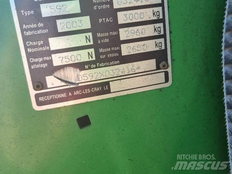 John Deere 592 ラウンドベーラー
