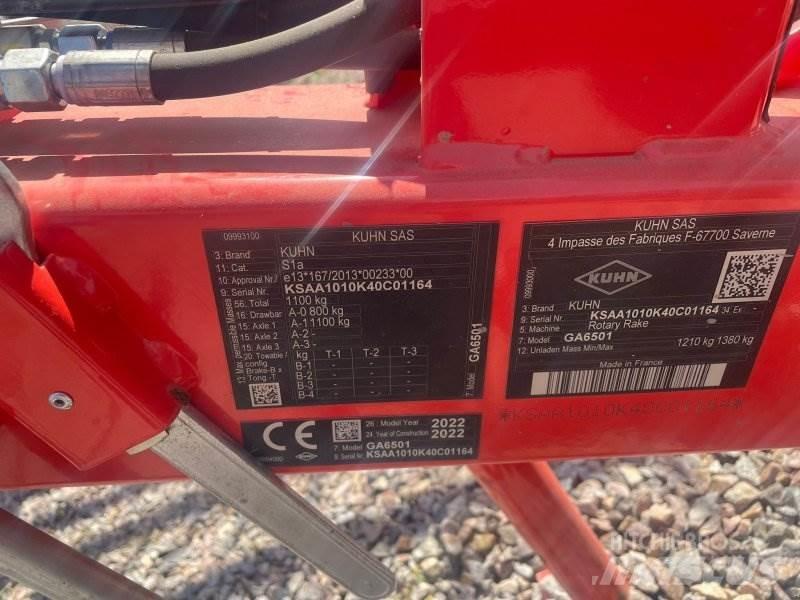 Kuhn GA 6501 ウィンドローア/レーキ