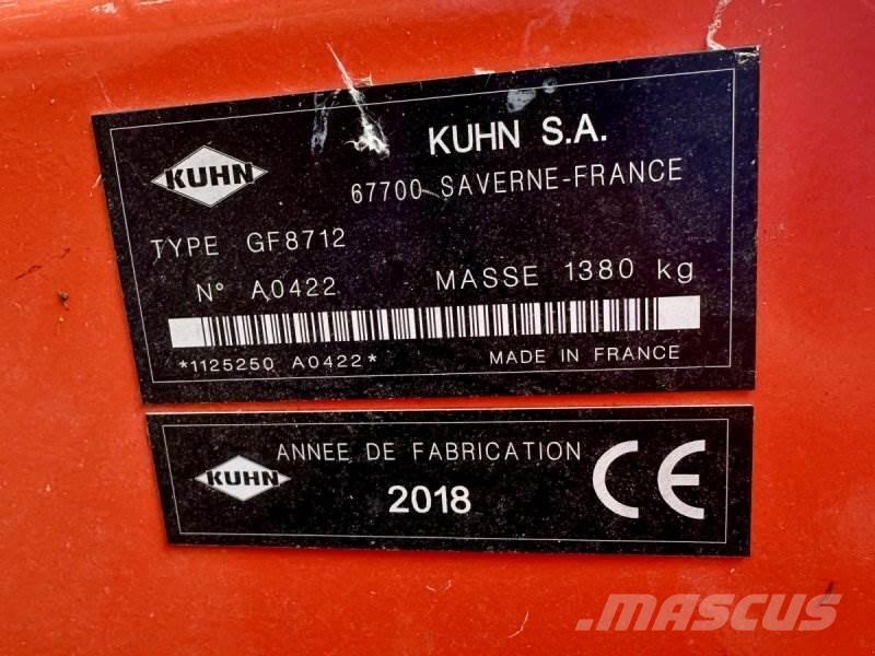 Kuhn GF 8712 テッダー・テッダーレーキ