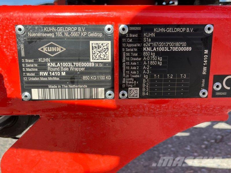 Kuhn RW 1410M ラッピングマシーン