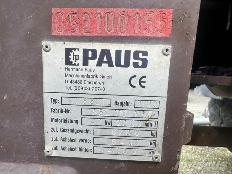 Paus RL 852 TL テレスコーピックハンドラー