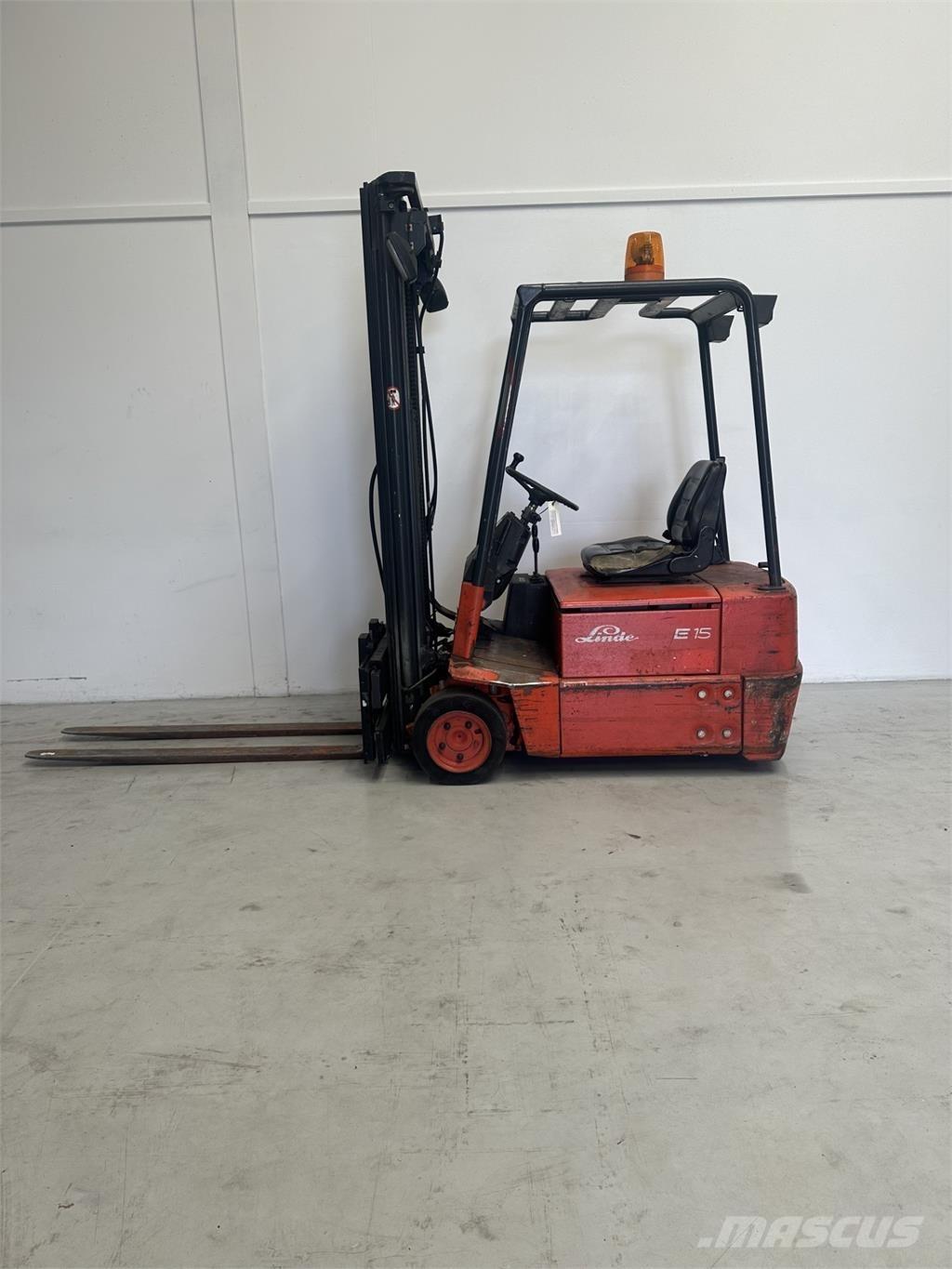 Linde E 15 バッテリーフォークリフト