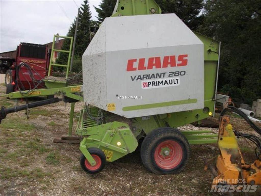 CLAAS VARIANT 280 ラウンドベーラー
