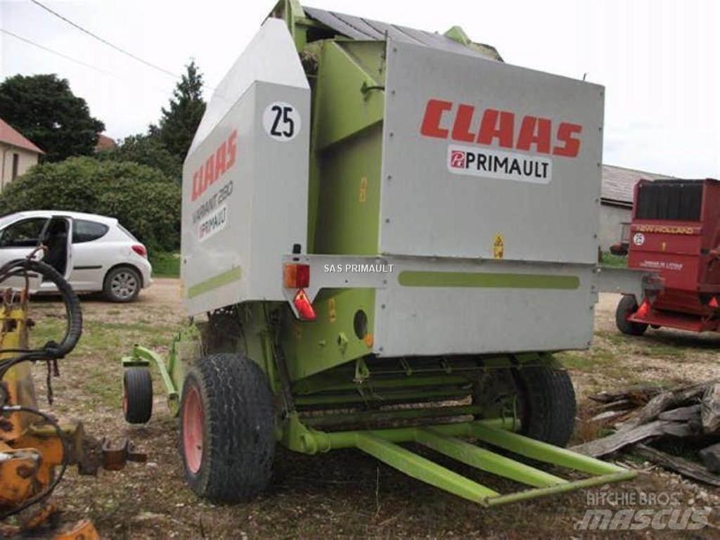 CLAAS VARIANT 280 ラウンドベーラー