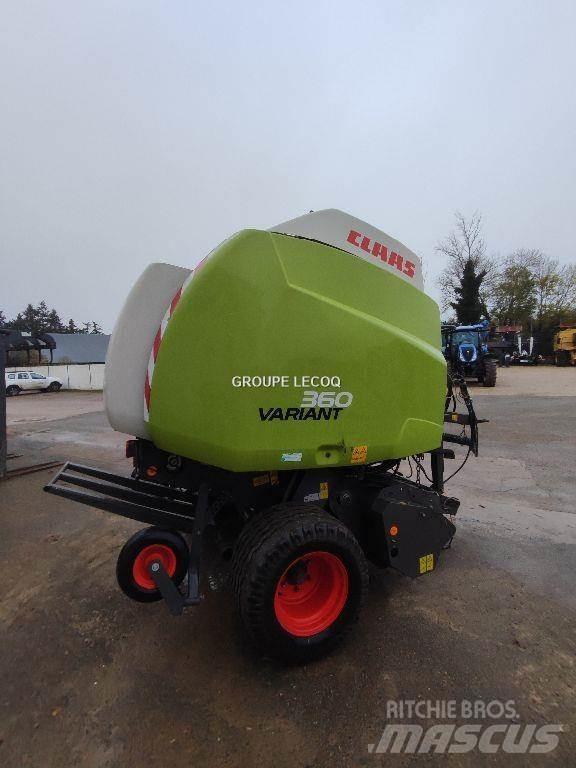 CLAAS Variant 360 ラウンドベーラー