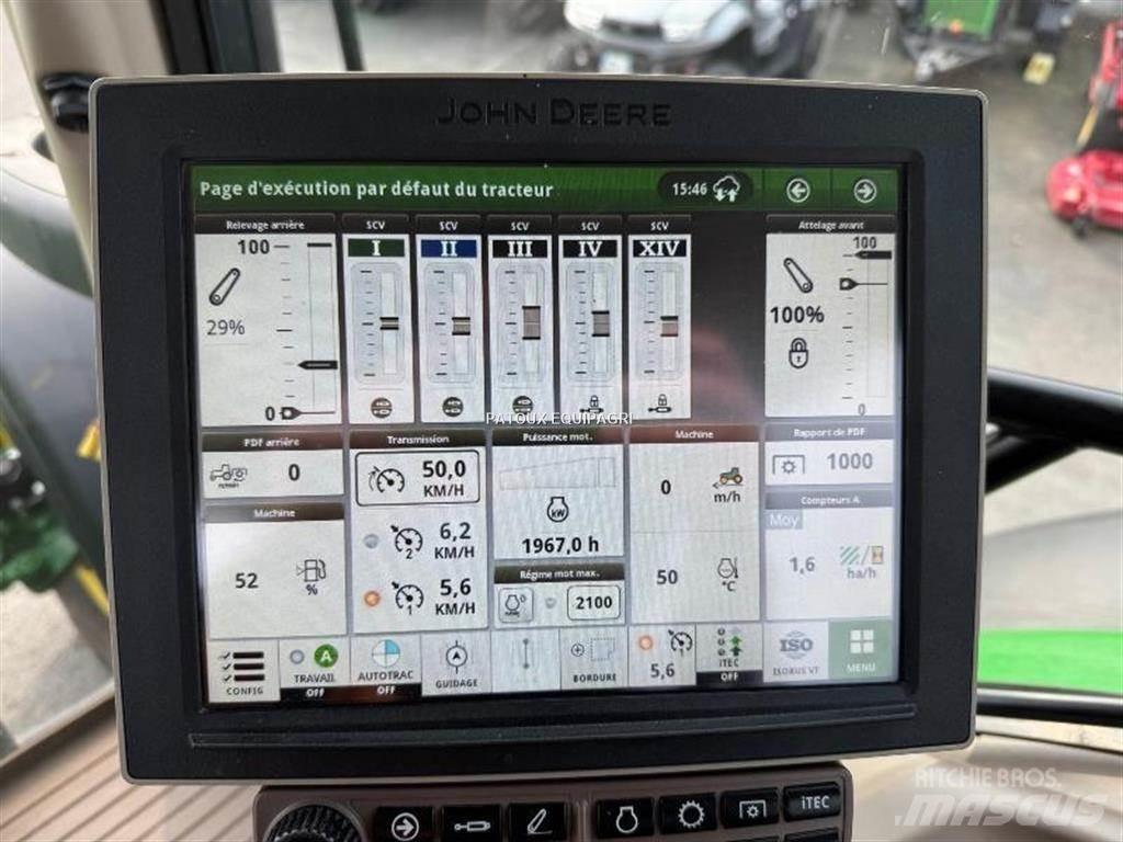 John Deere 6195R トラクター