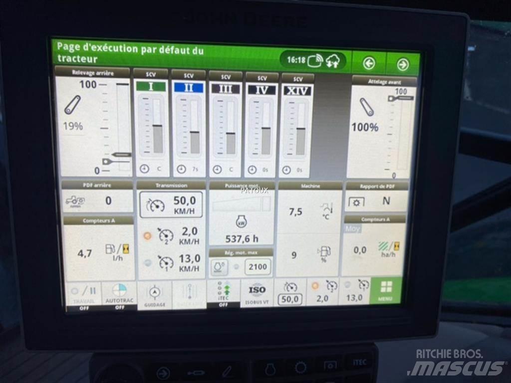 John Deere 6R215 トラクター