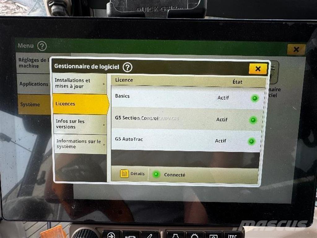 John Deere 6R215 トラクター