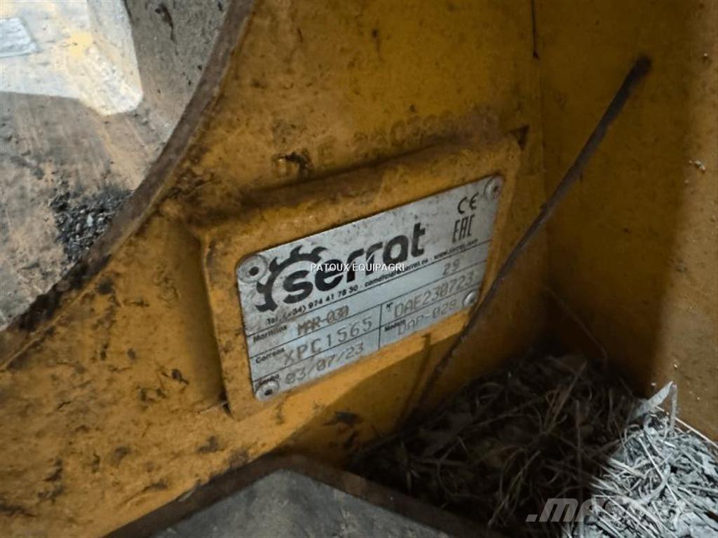  Serrat T-2300 DAP パワーハローとロータリーハロー