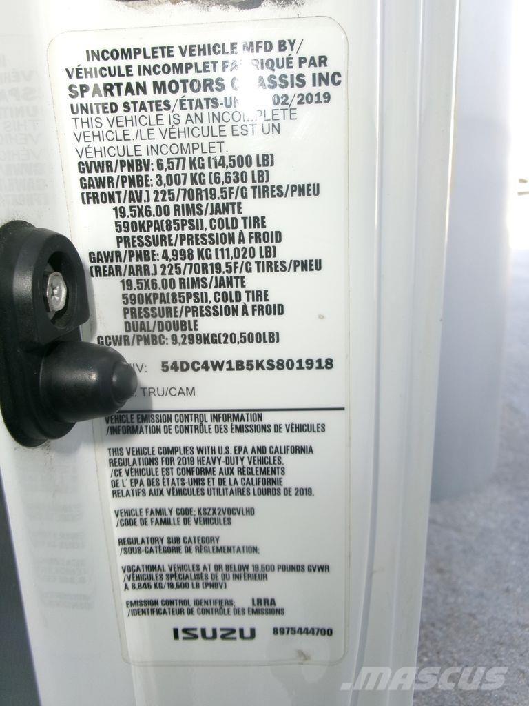 Isuzu NPR ボックスボディー、ウイング、箱車