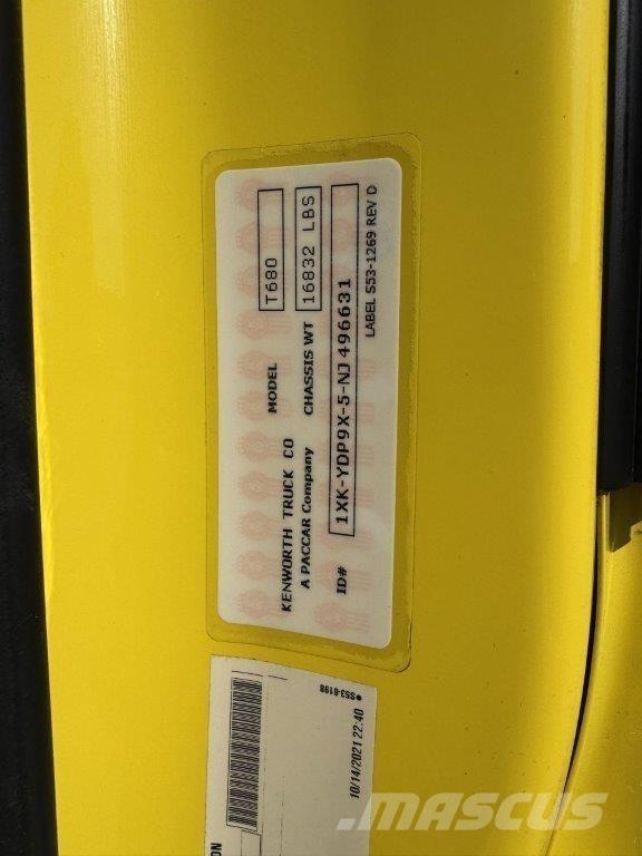 Kenworth T680 中古トラクターヘッド | トレーラーヘッド