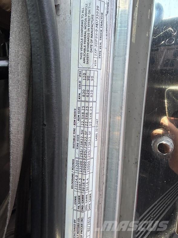 Peterbilt 389 中古トラクターヘッド | トレーラーヘッド