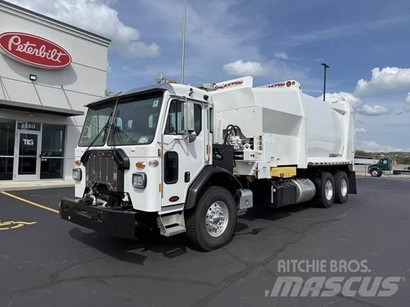 Peterbilt 520 塵芥車、パッカー車