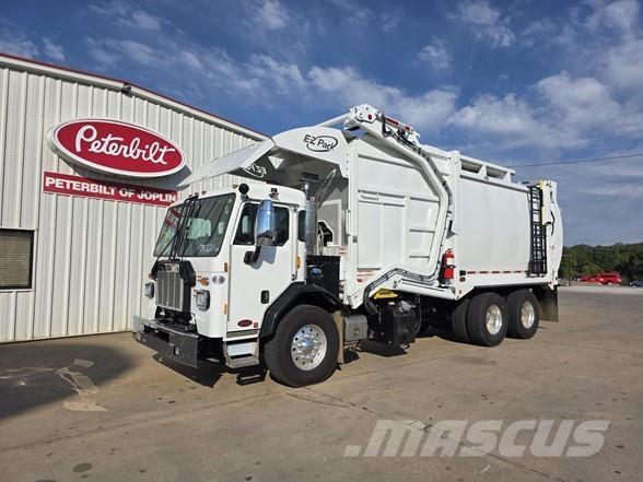 Peterbilt 520 塵芥車、パッカー車