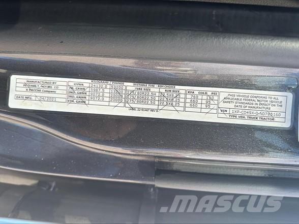 Peterbilt 567 中古トラクターヘッド | トレーラーヘッド