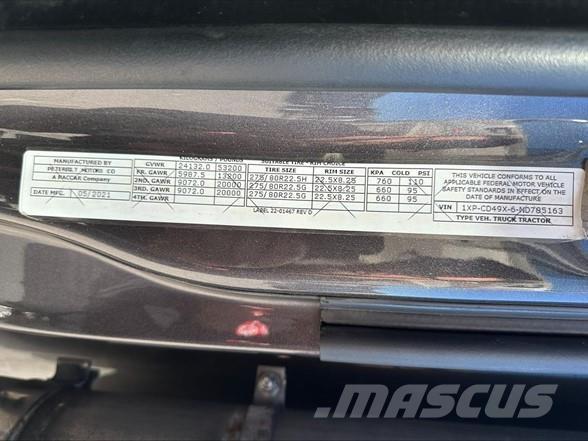 Peterbilt 567 中古トラクターヘッド | トレーラーヘッド