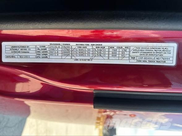 Peterbilt 579 中古トラクターヘッド | トレーラーヘッド
