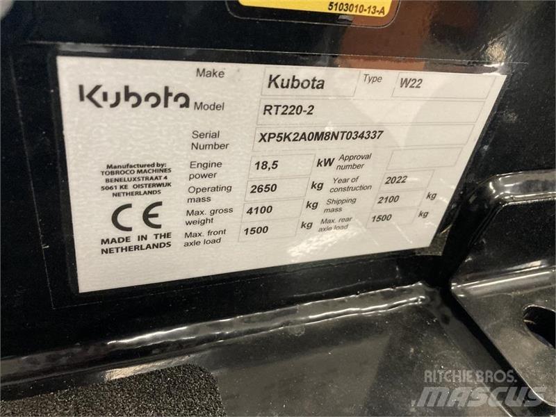 Kubota RT 220- 2 ミニローダー