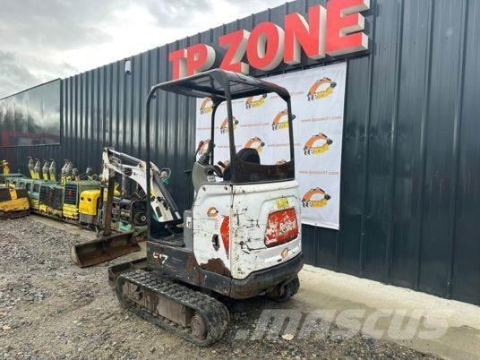 Bobcat E17 Canopy ミニ油圧ショベル 7t以下（ミニユンボ・ミニディガー）