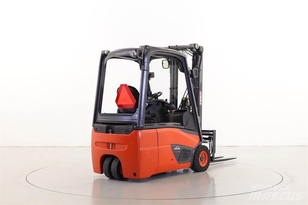 Linde E16-386 バッテリーフォークリフト